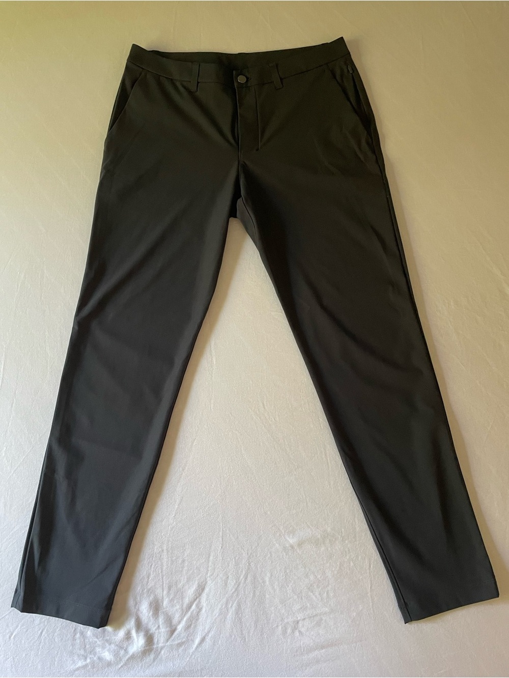 Lululemon ABC Slim-Fit Trouser 32L Dark Grey Warpstreme